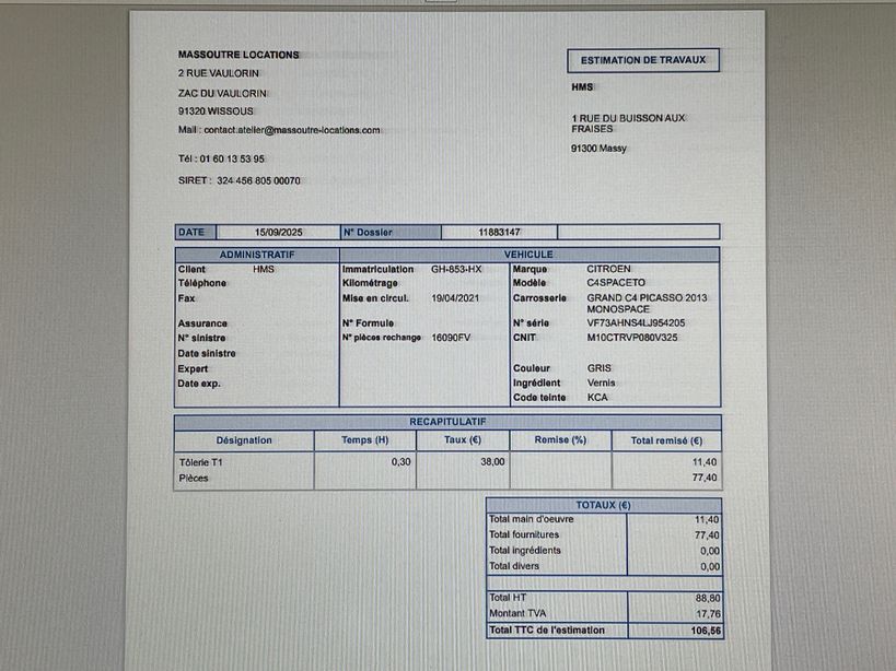 CITROEN GRAND C4 SPACETOURER 2021 - Photo n°12