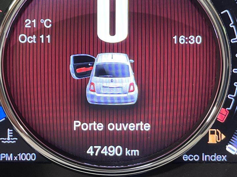 FIAT 500 SERIE 6 EURO 6D 2018 - Photo n°41