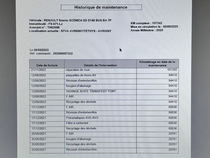 RENAULT GRAND SCENIC IV BUSINESS 2020 - Photo n°1