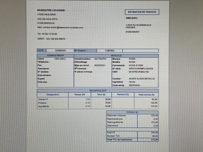 FORD KUGA 2021 - Photo n°3