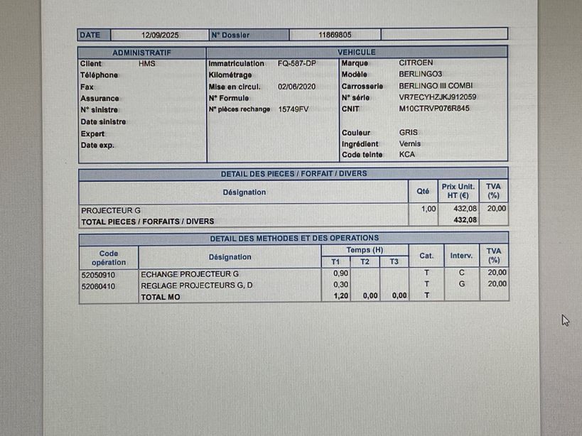 CITROEN BERLINGO 2020 - Photo n°10