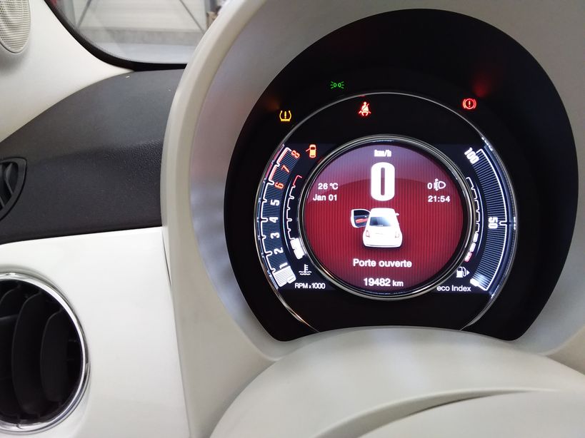 FIAT 500 SERIE 6 EURO 6D 2019 - Photo n°16