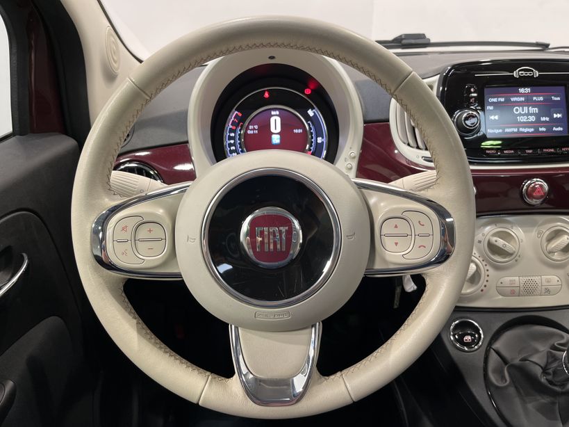 FIAT 500 SERIE 6 EURO 6D 2018 - Photo n°11
