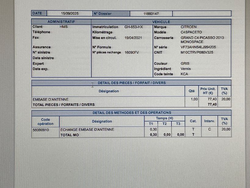 CITROEN GRAND C4 SPACETOURER 2021 - Photo n°13