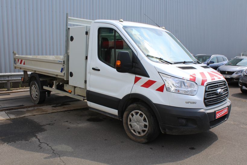 FORD TRANSIT BENNE SC 2017 - Photo n°3