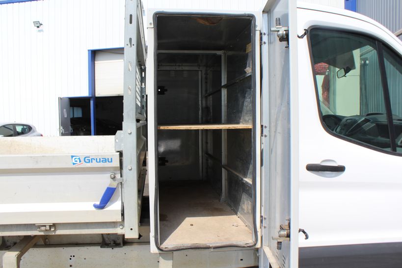 FORD TRANSIT BENNE SC 2017 - Photo n°9