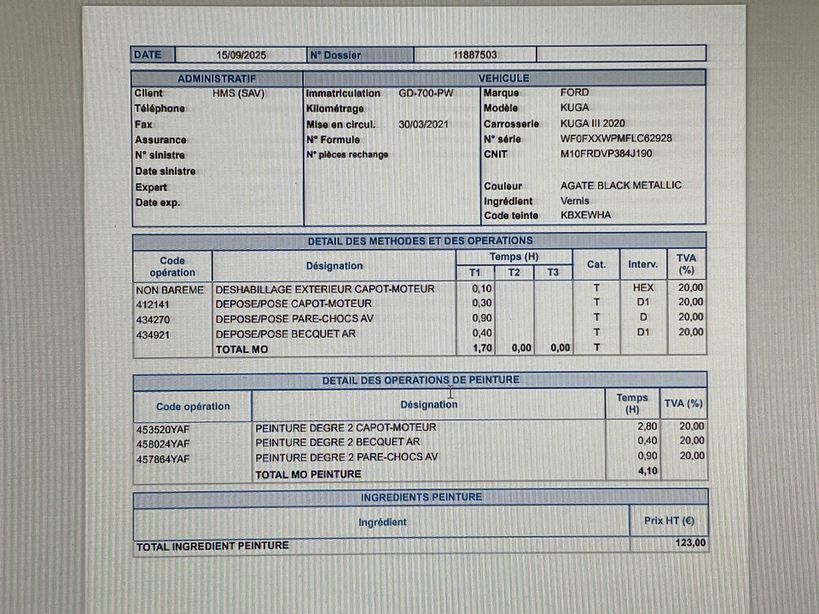 FORD KUGA 2021 - Photo n°4
